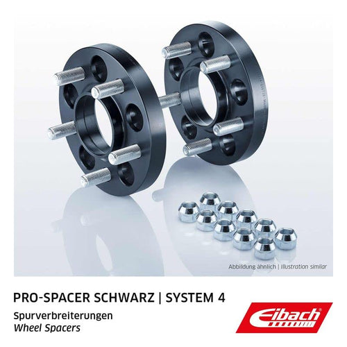 Pro-Spacer Kit Eibach S90-4-15-018-B (15Mm Pair) (Black)