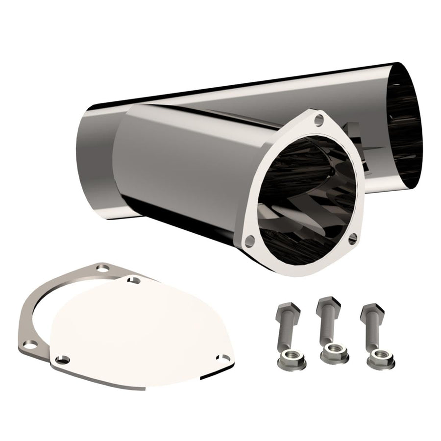 4.00 Inch Quick Time Performance Stainless Steel QTP Exhaust Cutout