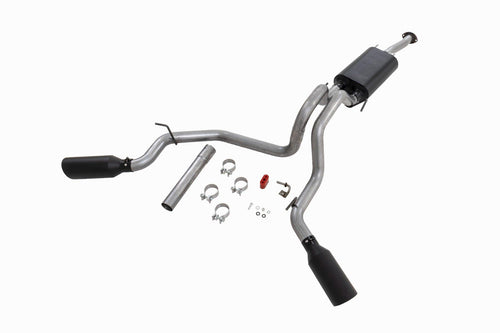 Rough Country Cat-Back Dual Exhaust for 2016-2023 Toyota Tacoma | 3.5L - 96016