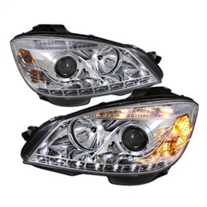 Auto Spyder 5042255 Projector Style Headlights Chrome/Clear
