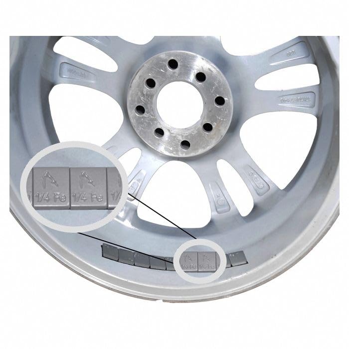 Gorilla 10005FG Automotive 1/4 Oz L.P. 52-3 Oz Strips - Silver