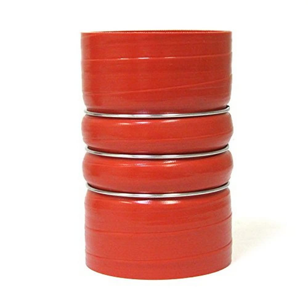 HPS High Temperature P8-CAC-700-L8-HOT 8-Ply Aramid Reinforced Silicone CAC Charge Air Cooler Hump Hot Side Coupler Hose, 100 psi Maximum Pressure, 8" Length, 7" ID