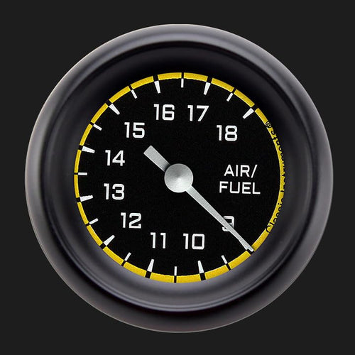 AX194YBPF Classic Instruments Autocross Yellow 2 1/8" Air Fuel Ratio Gauge
