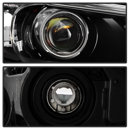 Honda Accord 16-18 Spyder (OE) w/LED DRL Projector Headlight - Low Beam-H11(Included) ; High Beam-HB3(Included) ; Signal-7440A(Included) - OE Black
