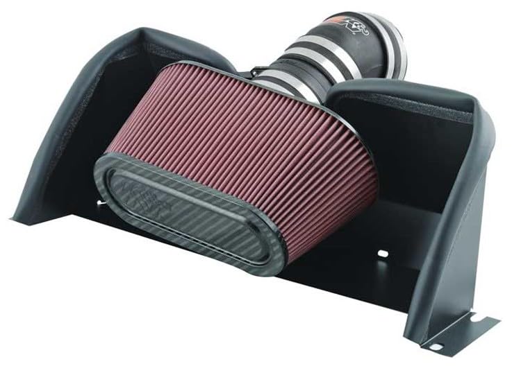 Cold Air Intake System K&N: High-Flow Air-Filter, Increase Performance & Horsepower: Compatible with 2005-2006 CHEVROLET SSR, 57-3055