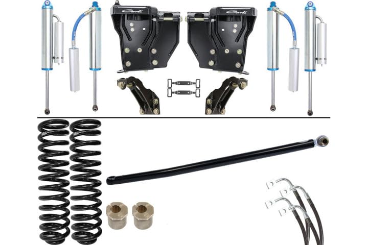 Dominator Carli Leveling System, Base, 2.5” Lift, 2011-16 Ford F250/F350, Diesel