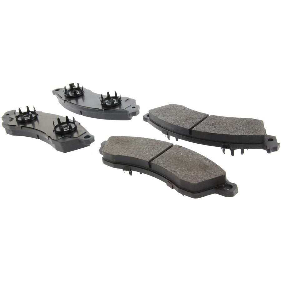 Posi Quiet Centric 104.04120 Semi Metallic Brake Pads With Hardware