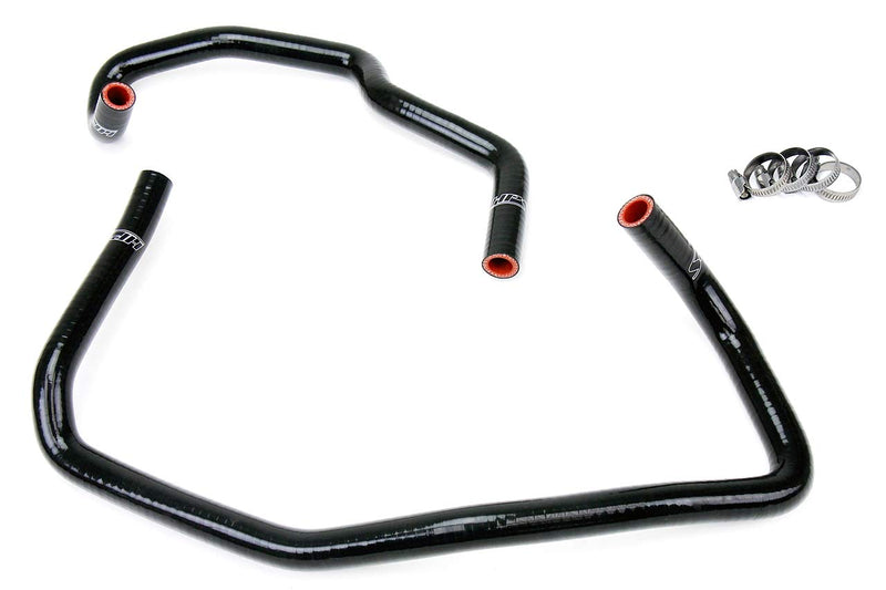 Black HPS 57-1468-BLK Silicone Heater Hose Kit Coolant