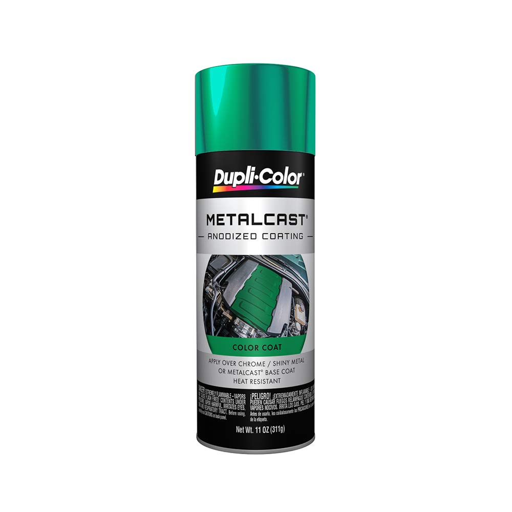 Metalcast Dupli-Color MC203 Automotive Spray Paint - Green Anodized Coating - 11 oz Aerosol Can