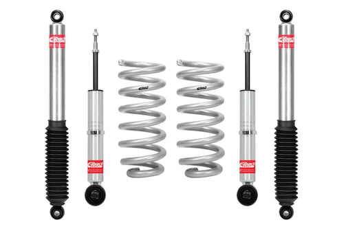 Eibach PRO-TRUCK-LIFT Suspension Lift Kit, 2-1/2 in Front Lift, 0 to 1-1/2 in Rear Lift, Shocks/Springs, compatible with GM Fullsize Truck 2014-18, Kit