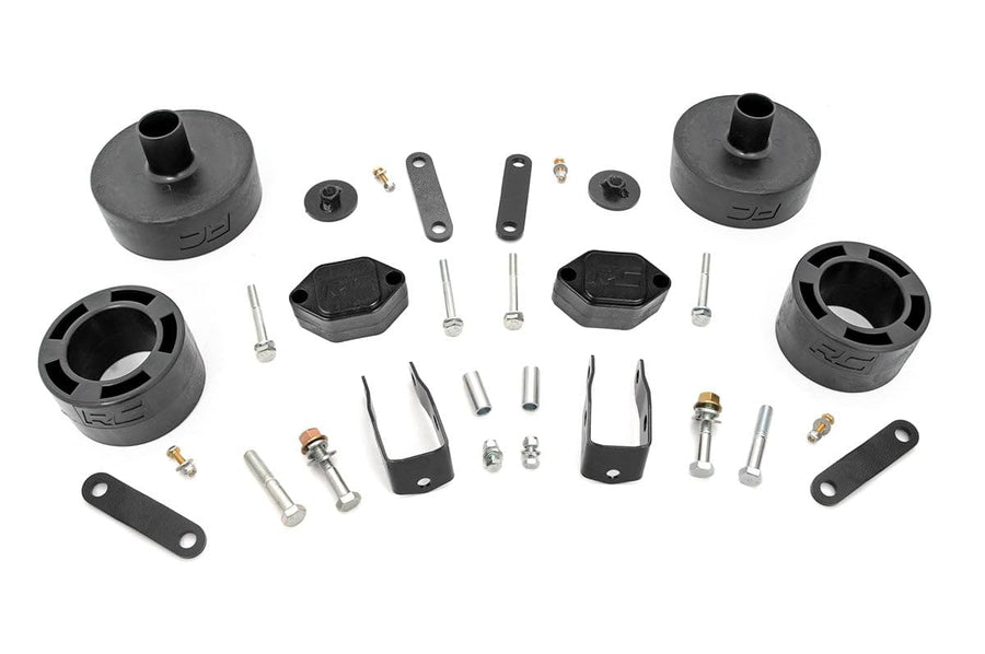 2.5" Lift Kit Rough Country for 2007-2018 Jeep Wrangler JK - 656
