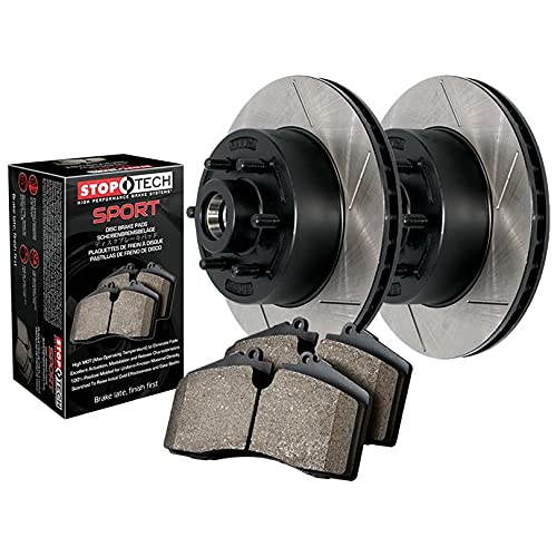 Truck Stoptech Axle Pack Slotted, Front 970.66050