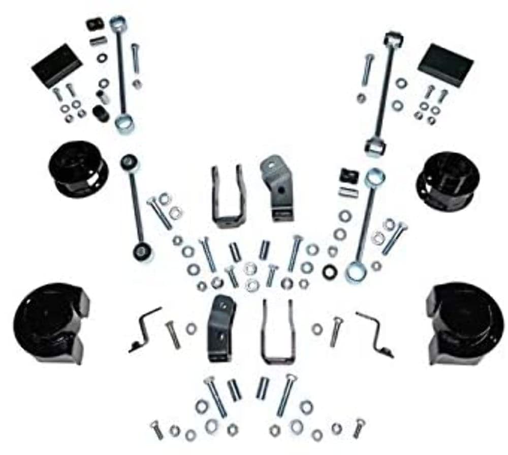 SUPERLIFT SUSPENSION RealTruck 2.5" Lift Kit for Jeep Wrangler JL | Complete Lift Kit with Front & Rear Coil Spacers | 5803 | Fits 2018-2023 Jeep Wrangler JL 2 & 4 Door