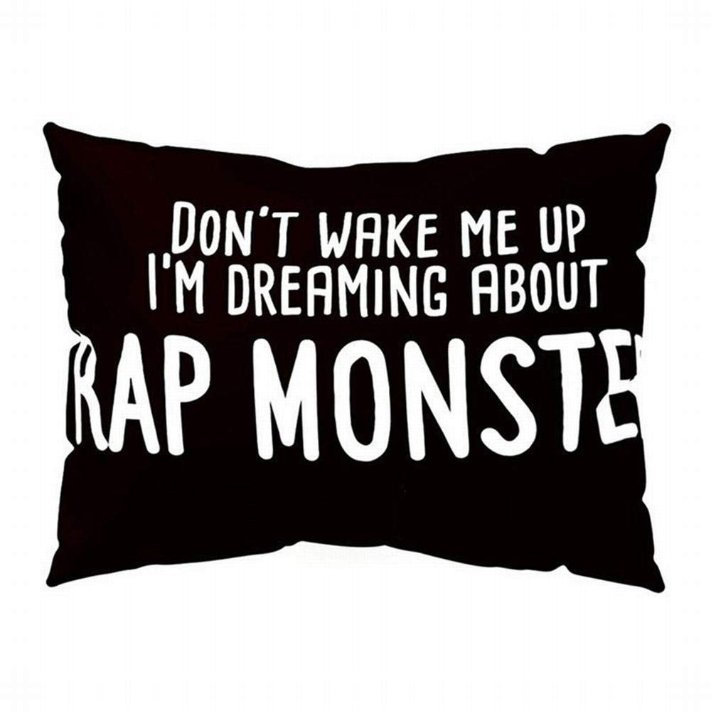 Cotha LIA D 30x50cm - Kpop Pillow Case Dont Wake ME UP Rectangle Cushion Cover Home Decor Get Up Sofa Pillowcase Cover Seat Pillow Cover Home