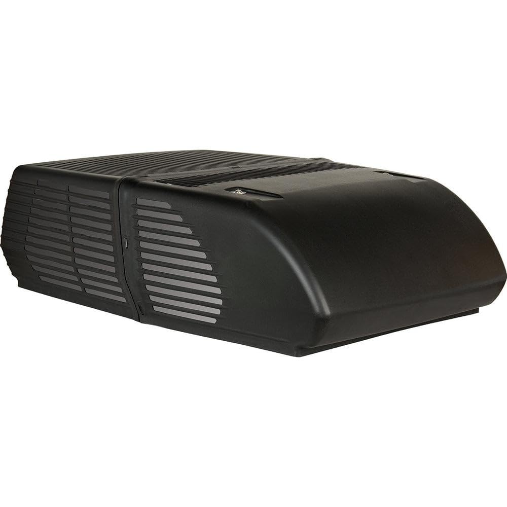 Mach 10 Coleman-Mach Signature Series Low-Profile Air Conditioner with Wood Skid - 13,500 BTU, Textured White