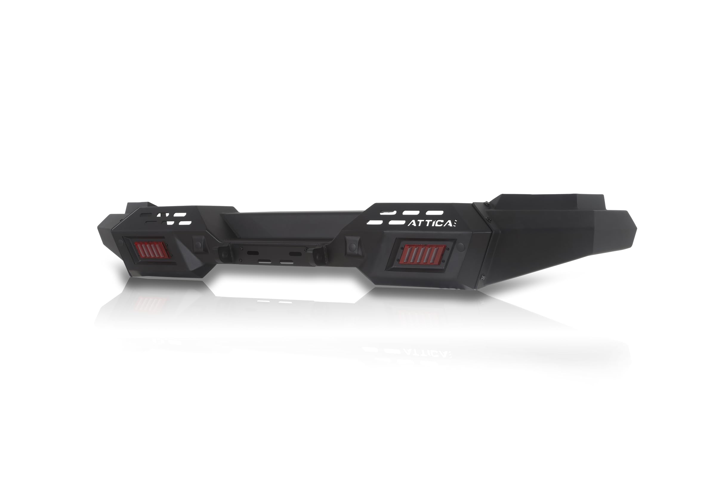 Ford Bronco (2021-2023) - Cobra Tek Attica4x4 Modular Rear Bumper Wings - Steel with Low Profile Design - Textured Black Powder Coat
