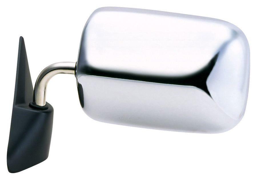 Driver Side Fit Mirror for Dodge Dakota Pick-Up, 6x9 Optional, Chrome, Foldaway, Manual