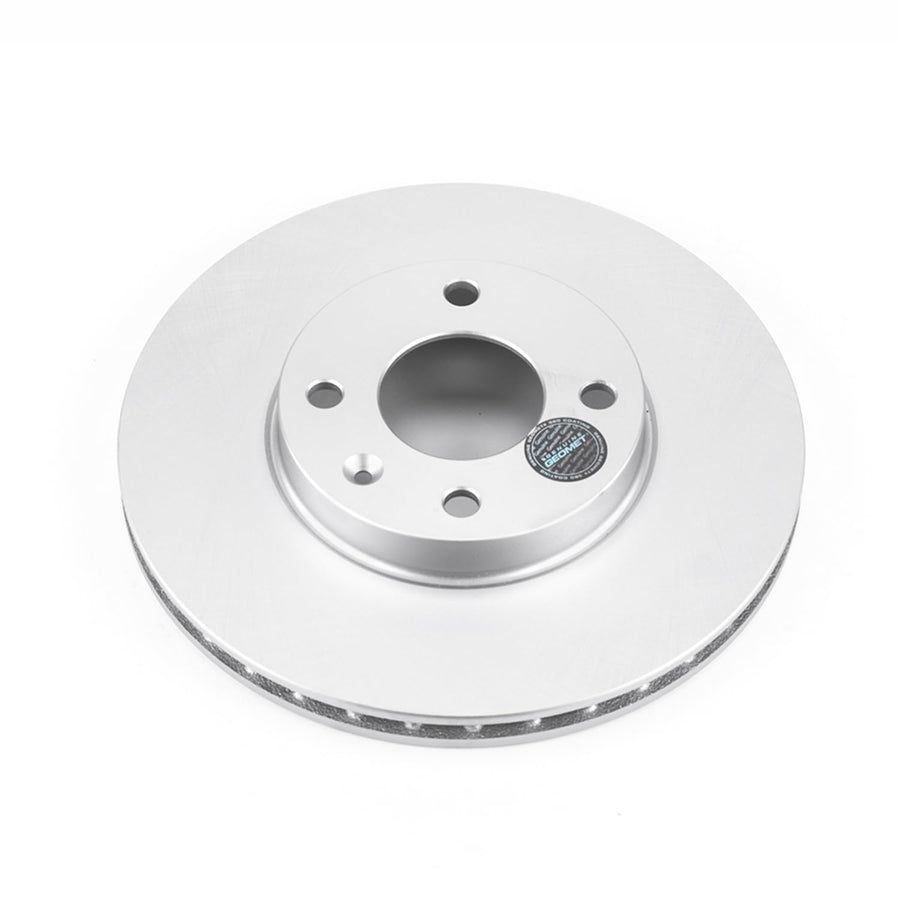 Power Stop AR84101EVC Genuine Geomet Coated Front Brake Rotor For Chevrolet Spark 2016-2022 [Model Specific] Evolution