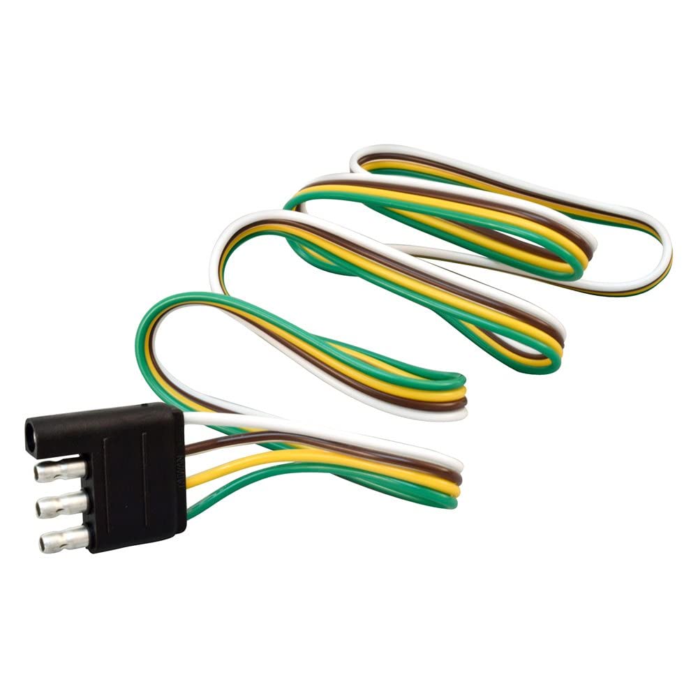 Valterra 36" Long A10-4403VP 4 Way Flat Connector with Trailer End (Retail Packaging)