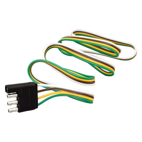 Valterra 36" Long A10-4403VP 4 Way Flat Connector with Trailer End (Retail Packaging)