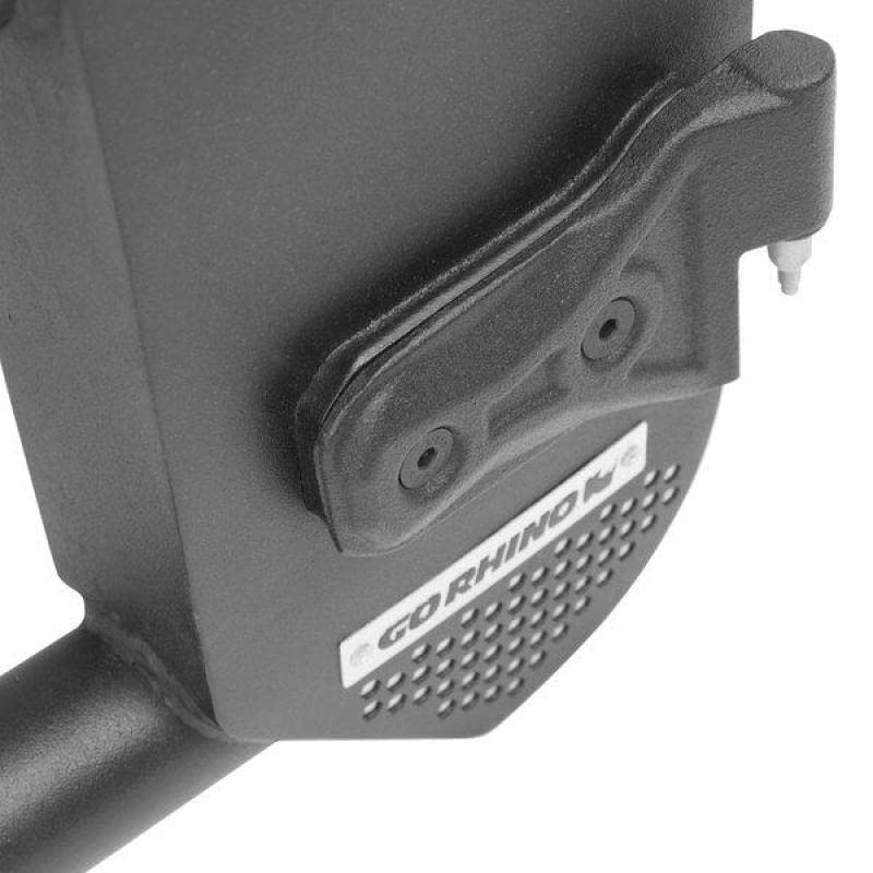 Go Rhino Tube Trailline Doors - Front | Mild Steel, Textured Black | 572601 | Fits 2018 - 2024 Jeep Wrangler JL, JLU, & Gladiator JT 2-Door or 4-Door