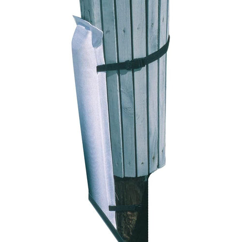 Removable Large Post Bumper, White (5-3/4"W x 4-1/2'H)