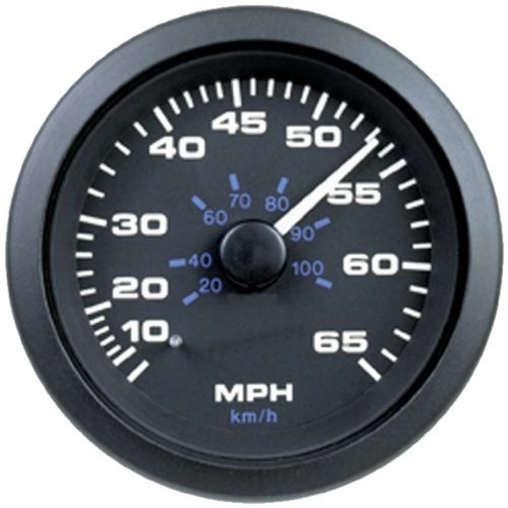 Premier PRO Series Sierra International 62722P Pilot Type 65 Mph Marine Speed Gauge Kit