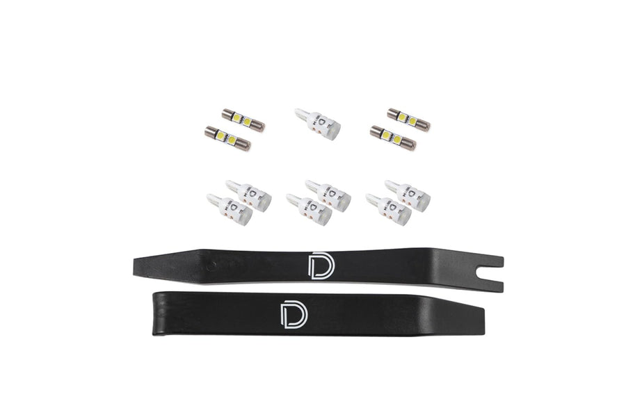 Diode Dynamics interior bulb pack LED compatible with Chevrolet Colorado 2015-2022, Stage 1