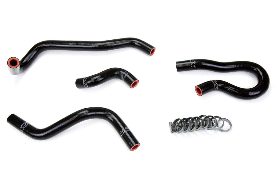 3-ply HPS Black Reinforced Silicone Heater Coolant Hose Kit 57-1775-BLK