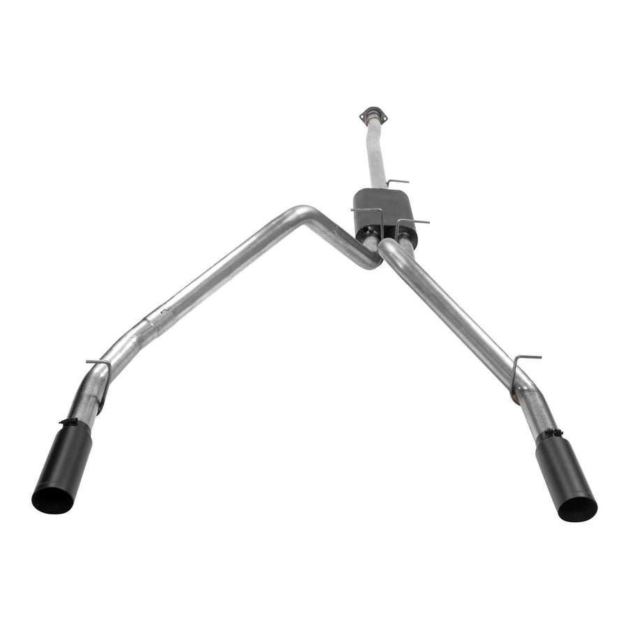 American Thunder Flowmaster 817843 Cat-Back Exhaust Dual 3 Inch Stainless 4 Inch Tips Compatible with 2019-2024 RAM 1500 New Body 5.7L 2/4WD 140.5 144.6 153.5 Inch Wheelbase 5.7 6.4 Foot Bed