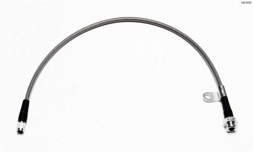 Wilwood FLEXLINE, 23in. OAL, M10x1 TO -3, W/BRACKET 220-9332