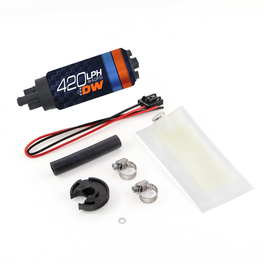 420lph Deatschwerks in-tank fuel pump w/ 9-0848 install kit (9-421-0848)