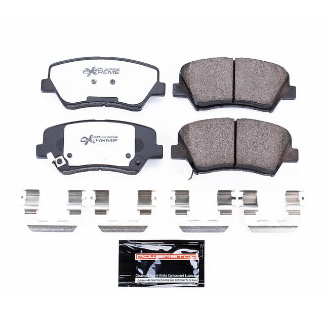 Power Stop Z26 Front Brake Pads Z26-1543 For Hyundai Elantra, Hyundai Elantra Coupe, Hyundai Elantra GT, Hyundai Veloster, Kia Forte, Kia Forte Koup, Kia Forte5 [Model Specific]