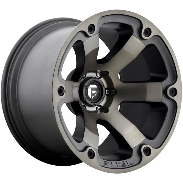 20X9 FUEL OFF-ROAD BEAST 6X135 5.04 1mm MATTE BLACK DOUBLE DARK TINT - D56420908950