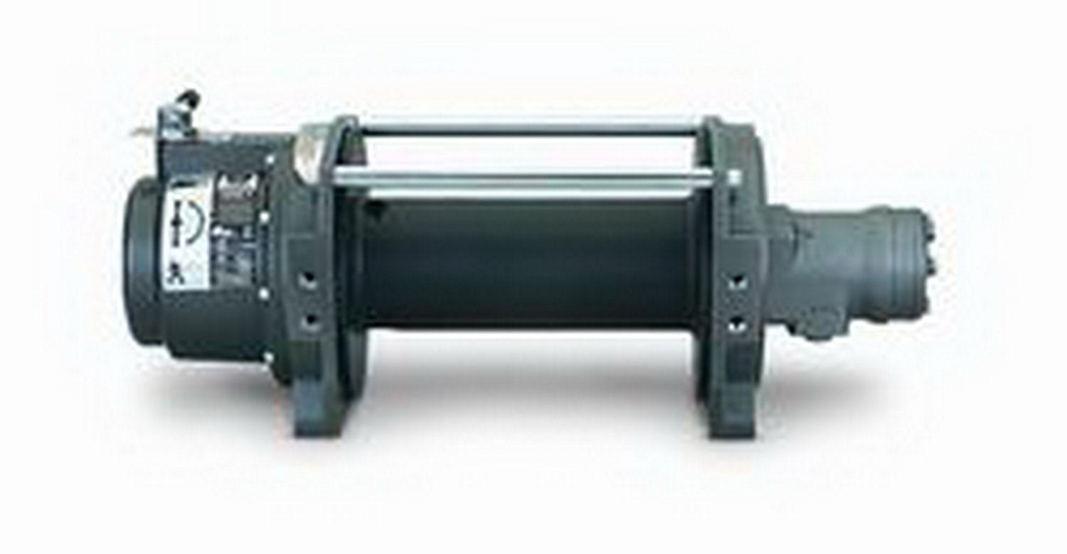 24V DC WARN 30284 Series 9 Vehicle Mounted Industrial Electric Winch, 4.5 Ton (9,000 lb) Capacity