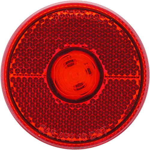 2.5" Round Red Optronics MCL0039RBB Marker Clearance Light With Reflex