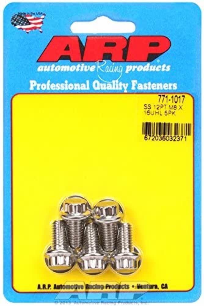 ARP Metric 12pt 5pc Bolt Stainless Steel M8 x 1.25 x 16