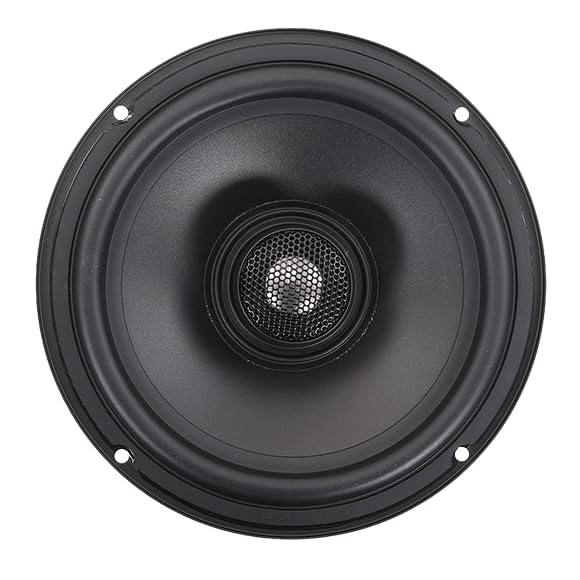 E-6.5CX Sundown Audio 6.5" 3-Way Coaxial Car Speakers - Full Range System with Titanium Tweeters - 60W RMS, 4-Ohm - Premium Sound Upgrade, Easy 2.5" Mount, Grilles for Clear Audio (Pair)