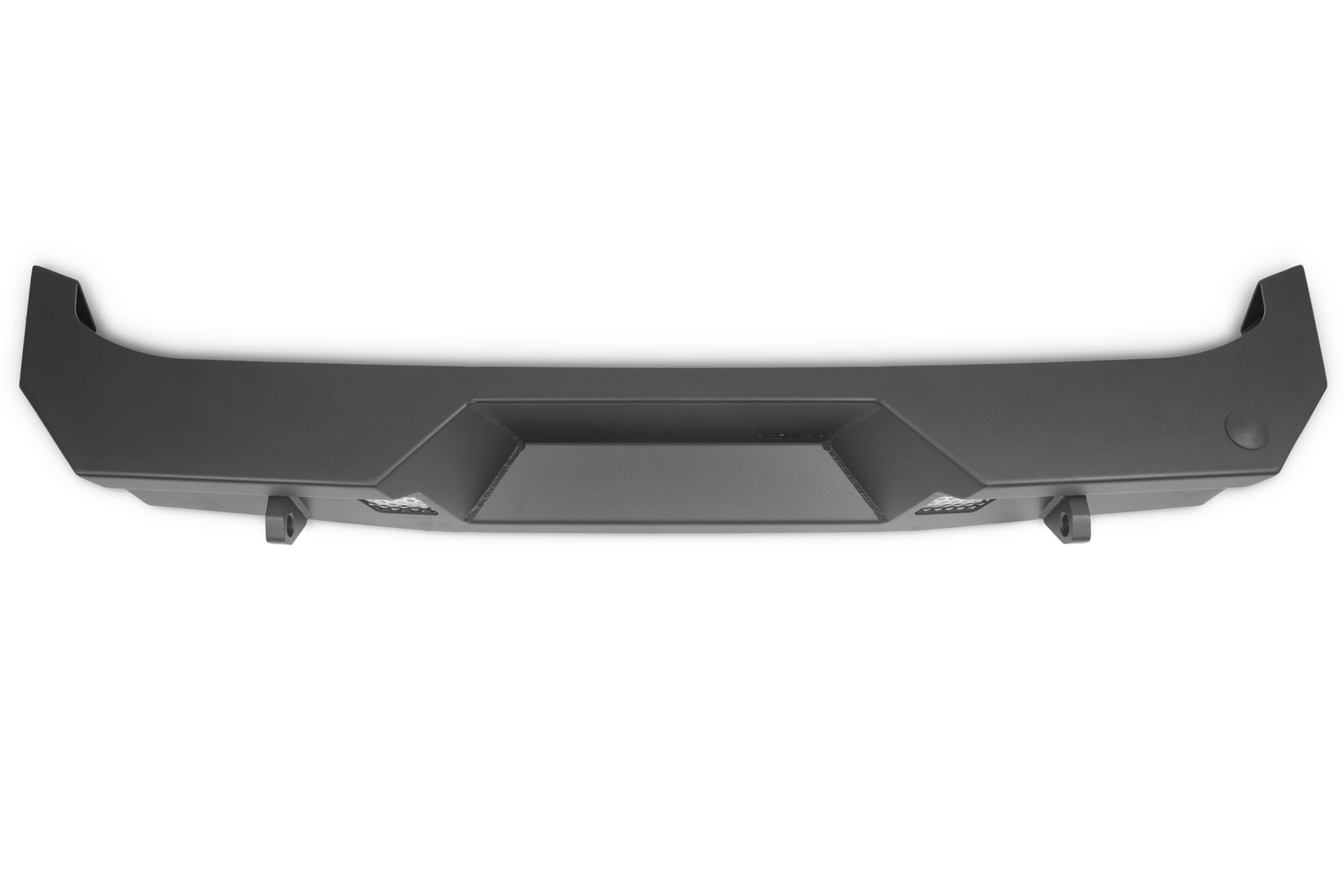 MTO Series DV8 Offroad Rear Bumper for the 2007-2018 Jeep Wrangler JK | Jeep Full-Width Rear Bumper | Mounts for (2) 3” Light Pods | Fits up to 37” Spare Tire (Max 4.5” Backspacing Wheels)