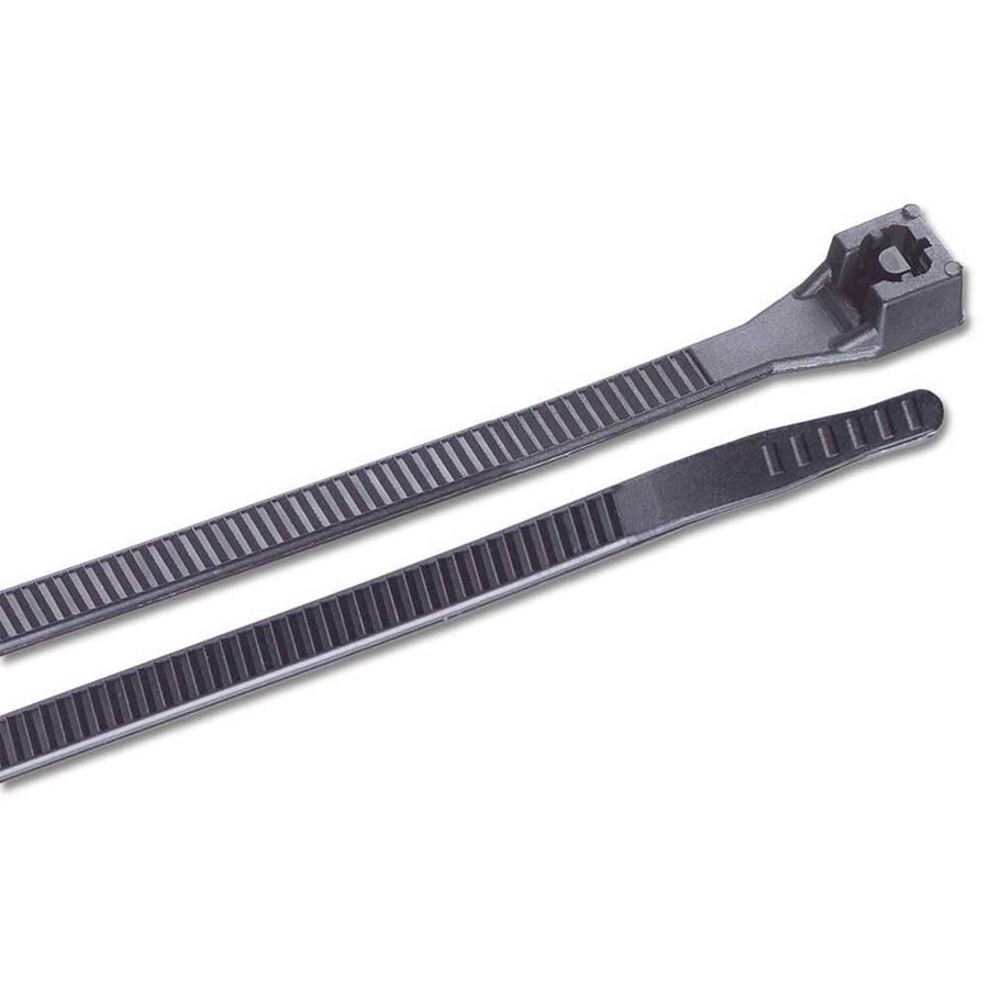 Cable Tie Ancor 199207, Standard, 8", Black, 100pc/bag