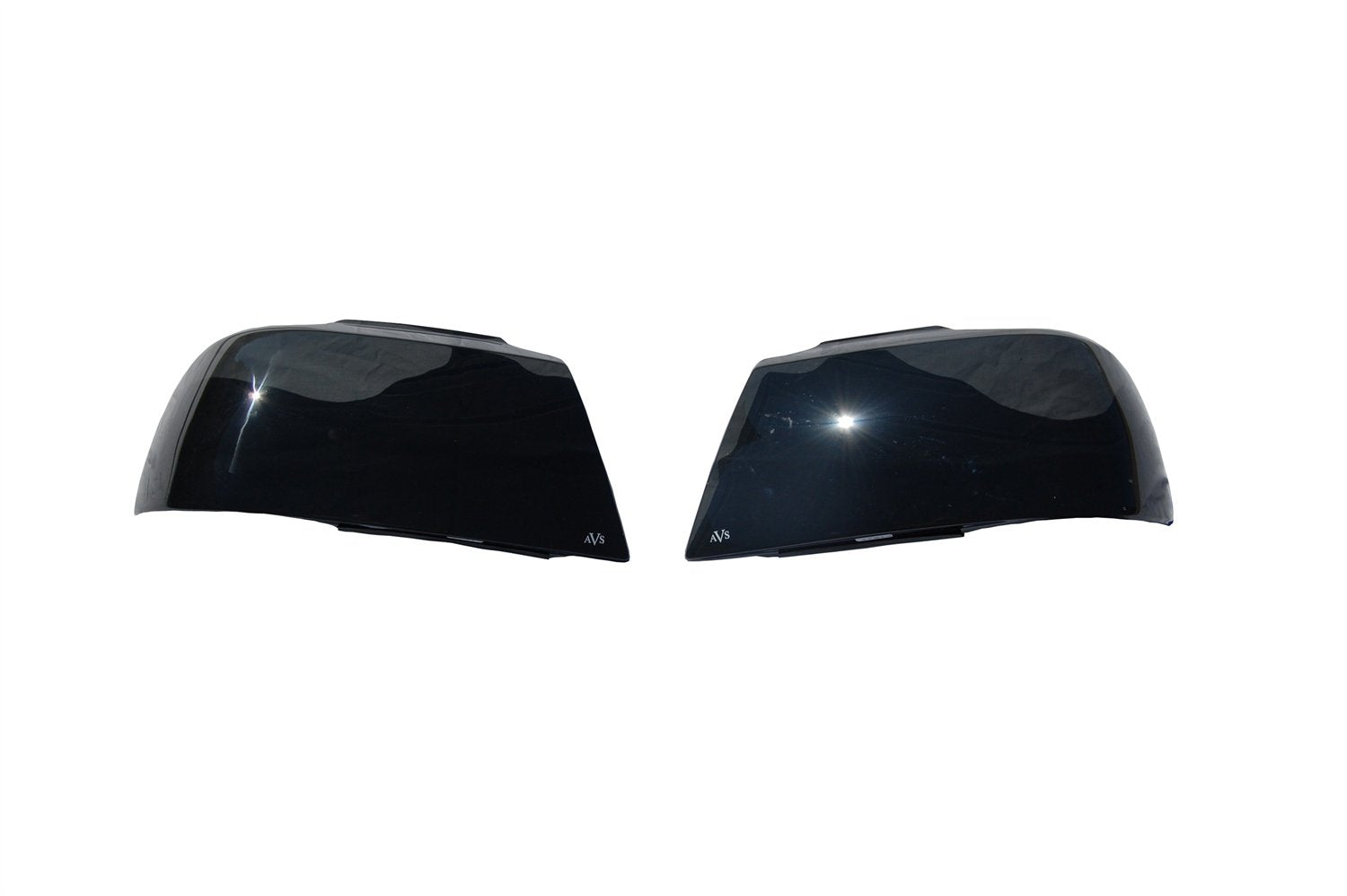 Headlight Covers Auto Ventshade [AVS] / Blackout | Fits 1987 - 1991 Ford Bronco/F-150/F-250/F-350, 2 pcs. | Dark Smoke - 37827