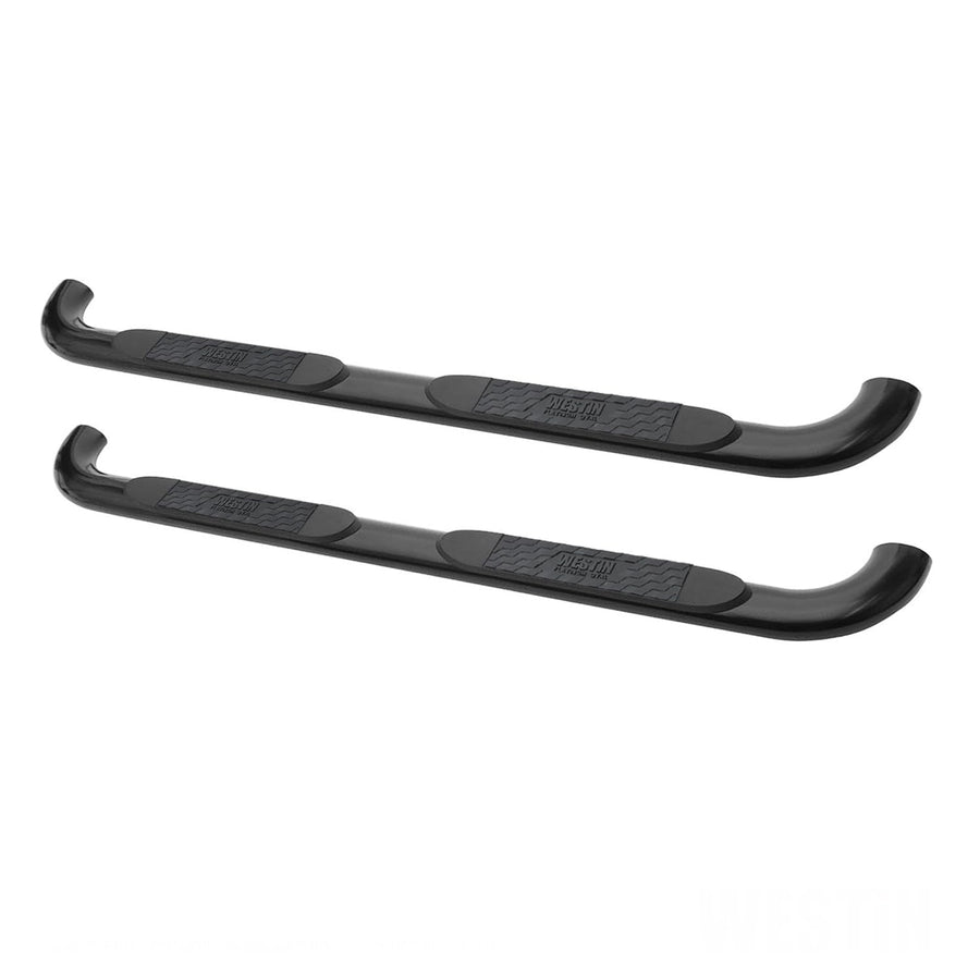 Platinum 4 Oval Nerf Bars Westin fits 2019-2025 Ram 1500 Quad Cab (Exc 1500 Classic) Black Pair
