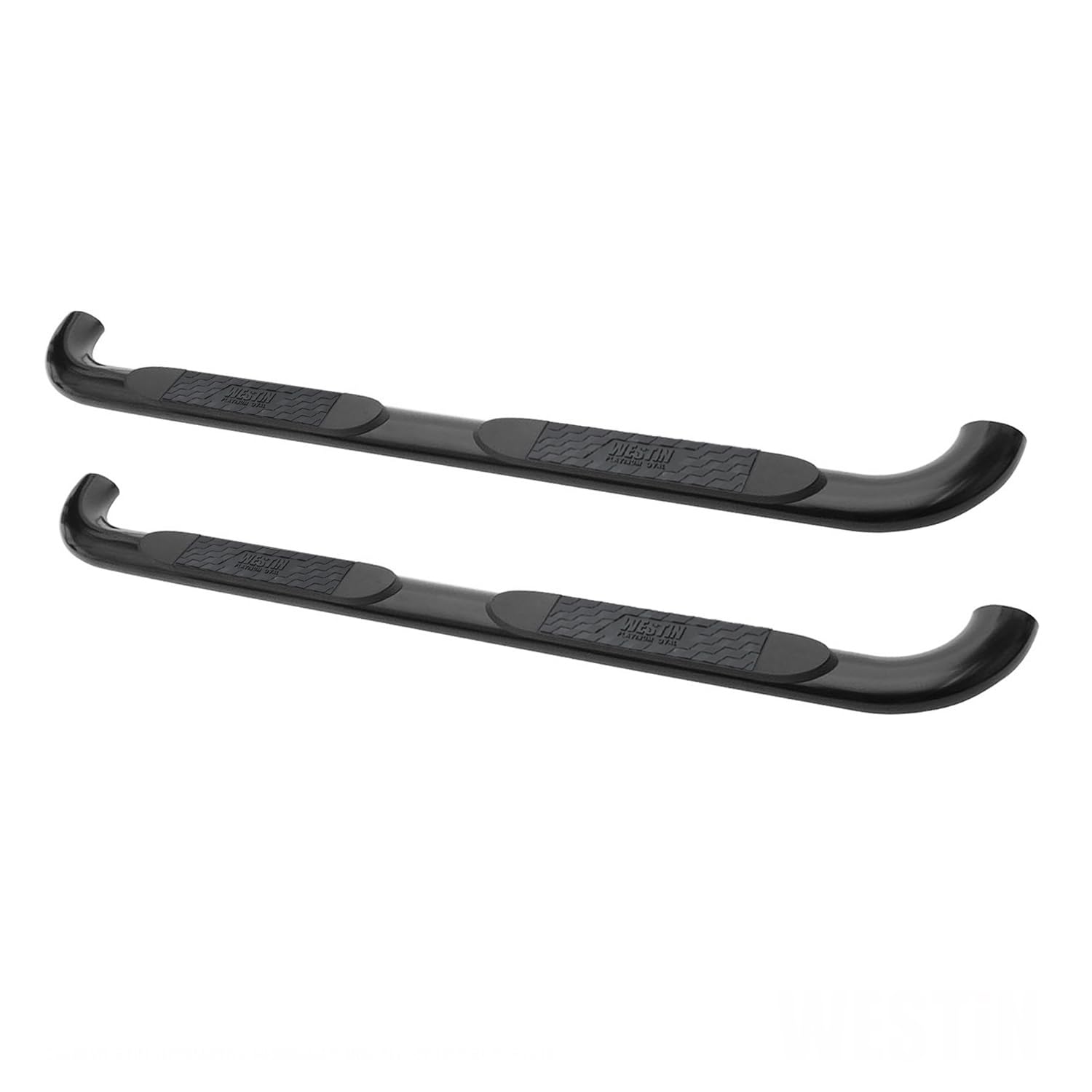 Platinum 4 Oval Nerf Bars Westin fits 2019-2025 Ram 1500 Quad Cab (Exc 1500 Classic) Black Pair