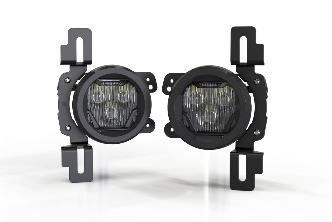 4Banger Fog Light Kit Morimoto: Jl/Jt (2018+) (Ncs/Wide/White)
