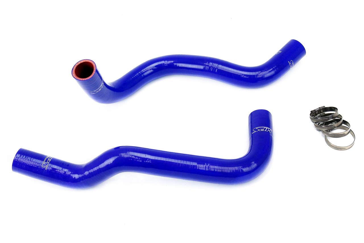 Blue HPS 57-1314-BLUE Silicone Radiator Coolant Hose Kit