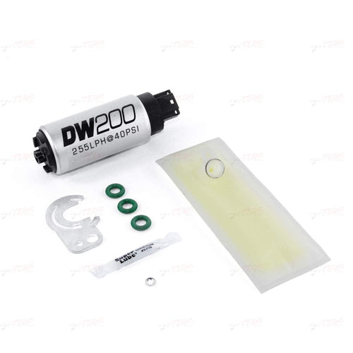 440lph DeatschWerks in-tank brushless fuel pump w/ 9-0905 install kit + C102 Controller (9-441-C102-0905)