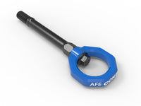 Chevrolet Corvette (C8) aFe Control Front Tow Hook Blue 20-24 V8-6.2L