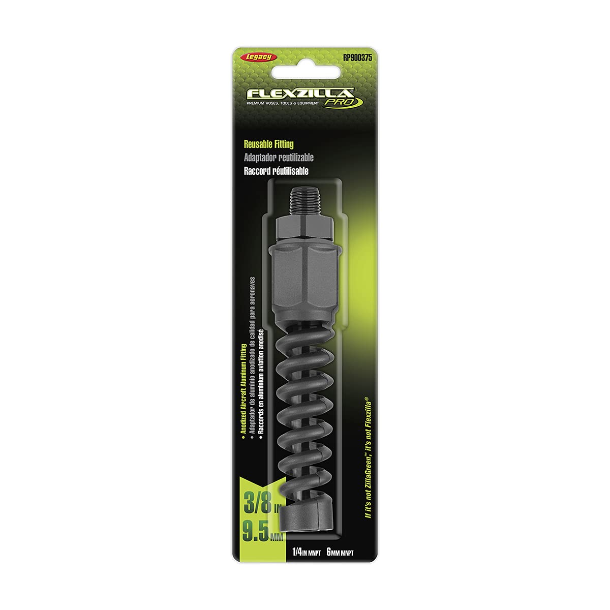 3/8 in. Flexzilla Pro Air Hose Reusable Fitting - RP900375