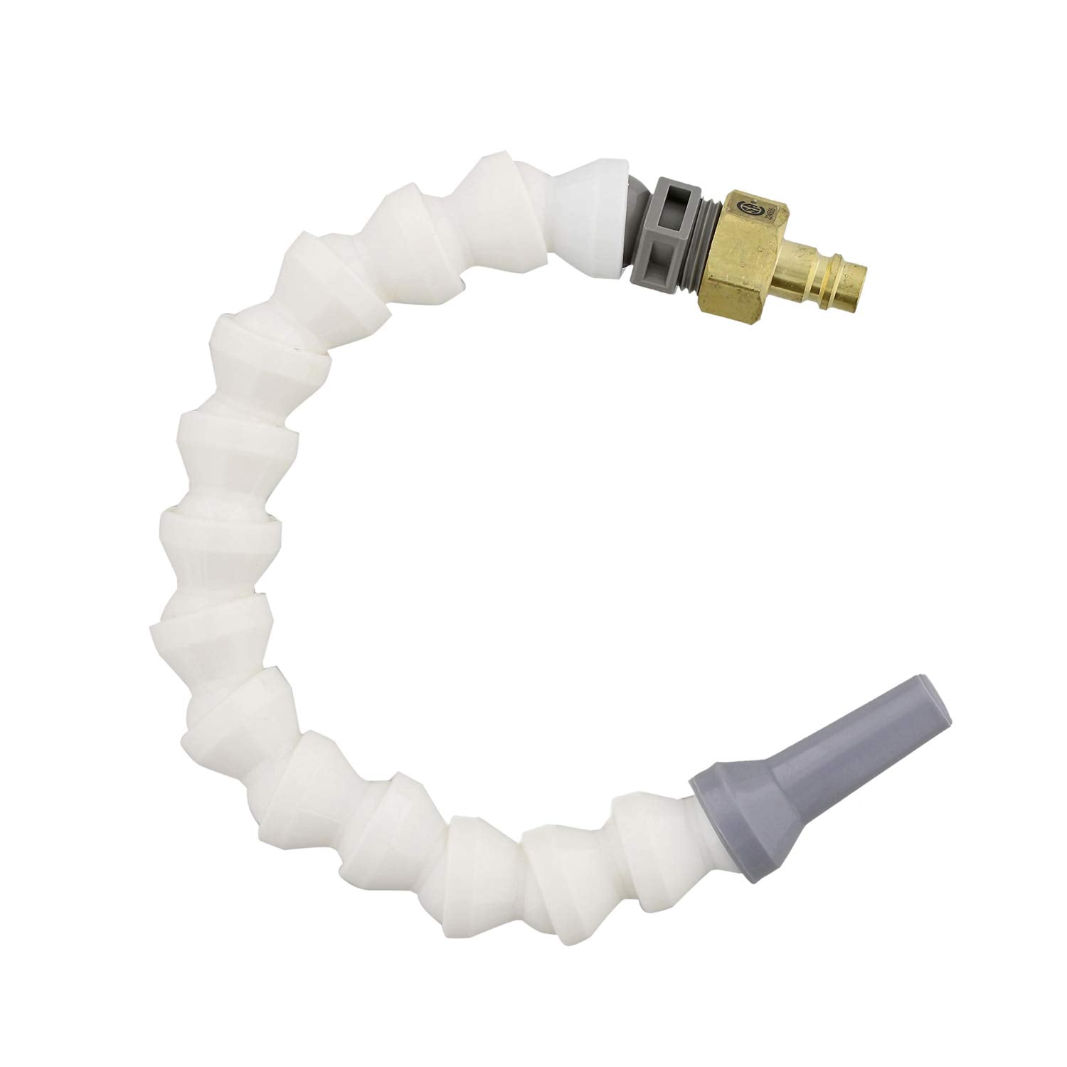 Empire Faucets 14" Flexible Spout for Quick Disconnect Valves - CRD-Flex-SPT-W White