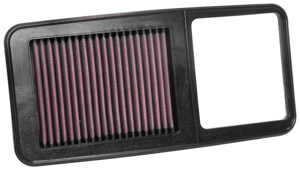K&N Engine Air Filter: Premium, High Performance, Washable, Replacement Filter: Compatible with 2012-2018 DAIHATSU/TOYOTA (Ayla, Agya, Aqua, Wigo), 33-3066